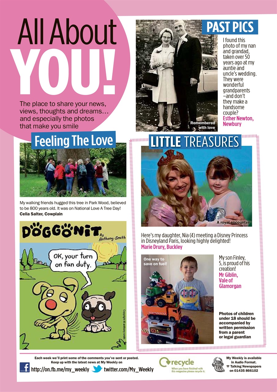 My Weekly Preview Pages