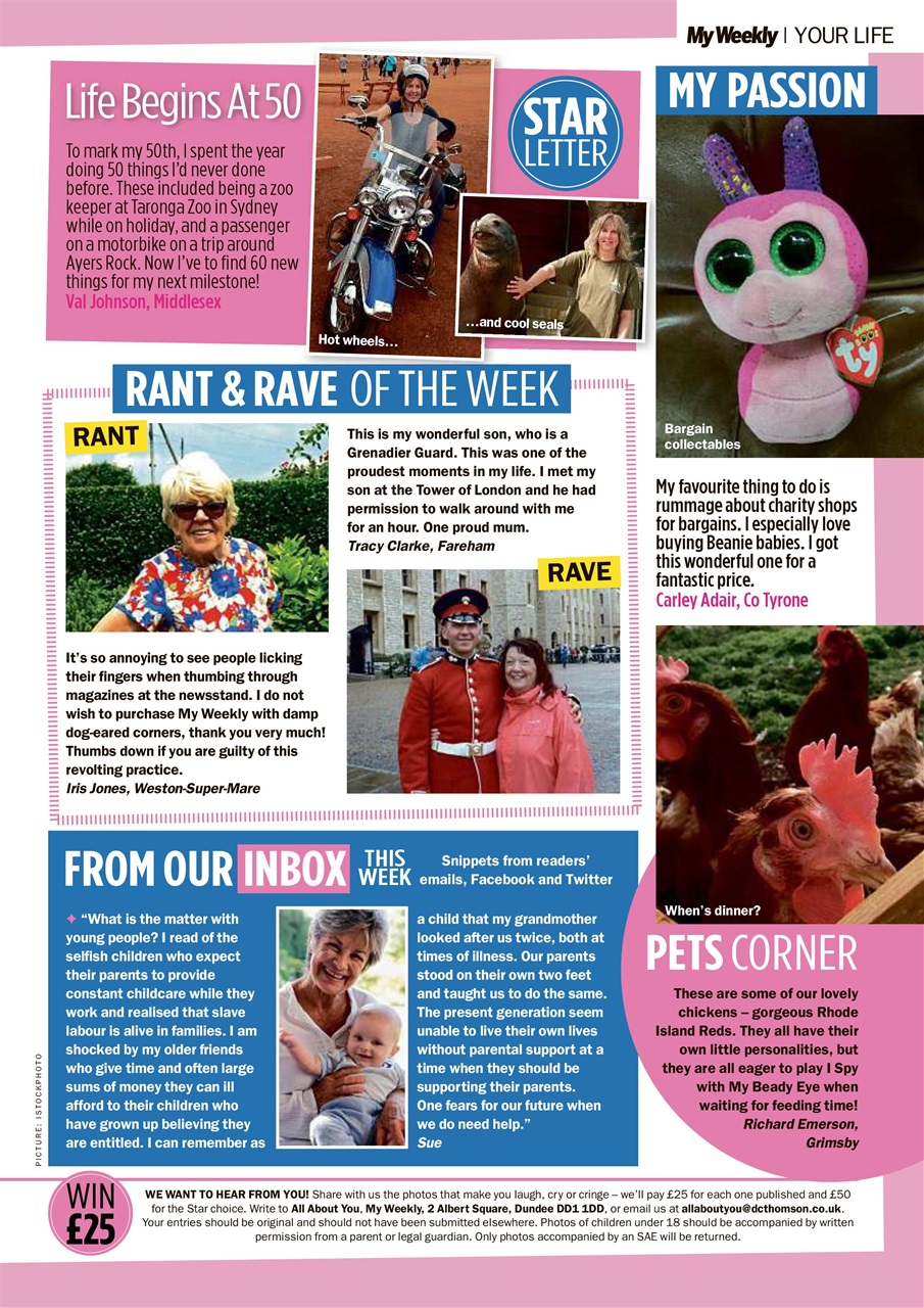 My Weekly Preview Pages