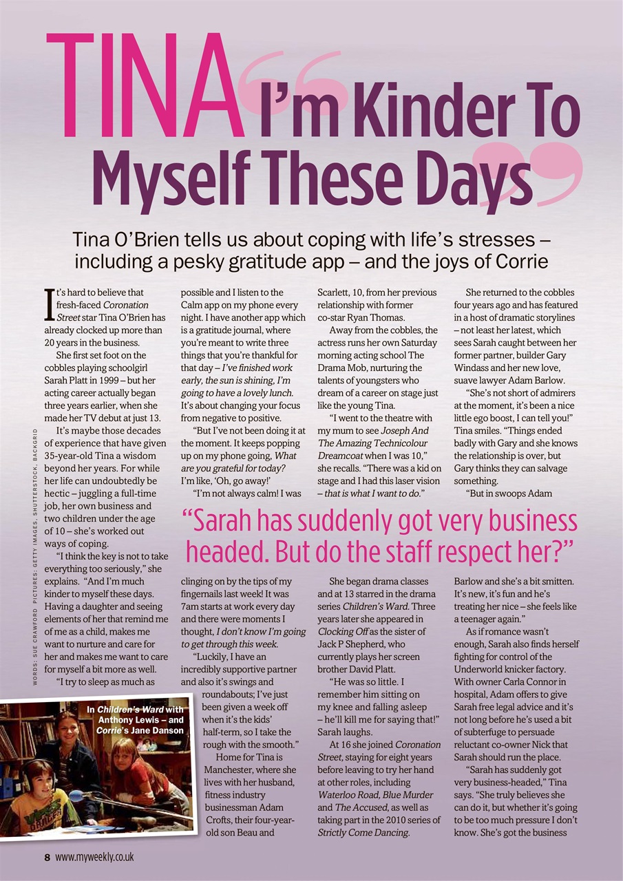 My Weekly Preview Pages