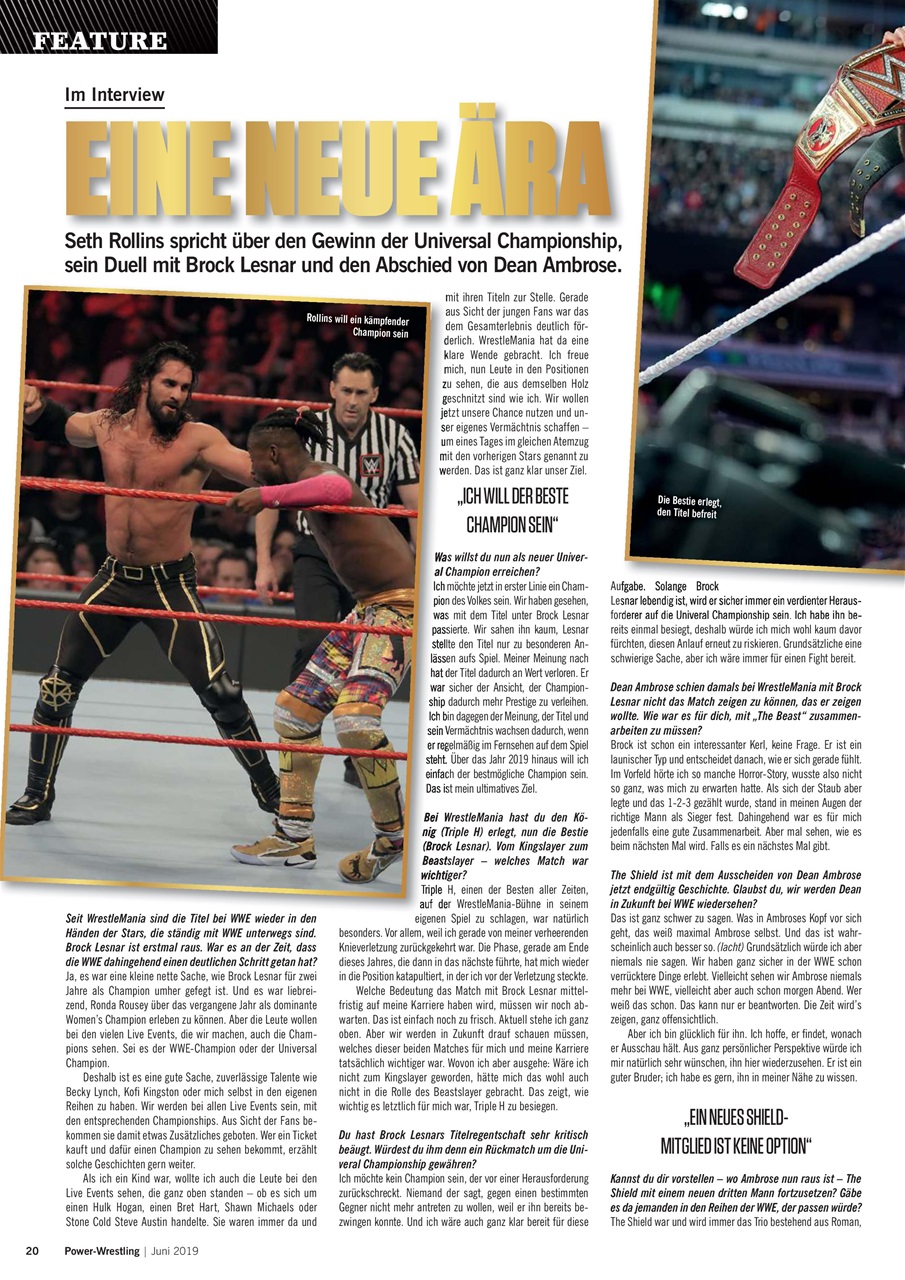 Power-Wrestling Preview Pages