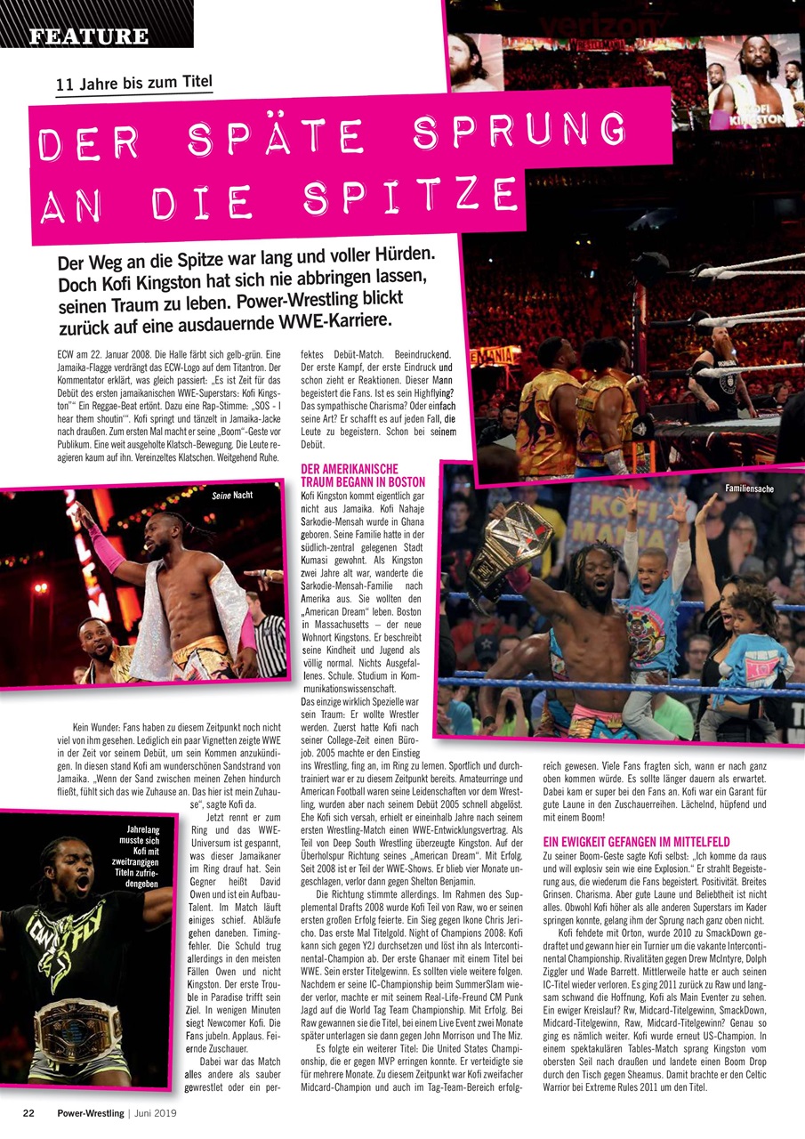 Power-Wrestling Preview Pages