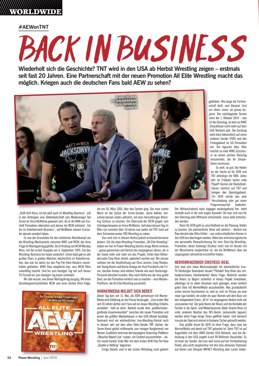 Power-Wrestling Preview Pages