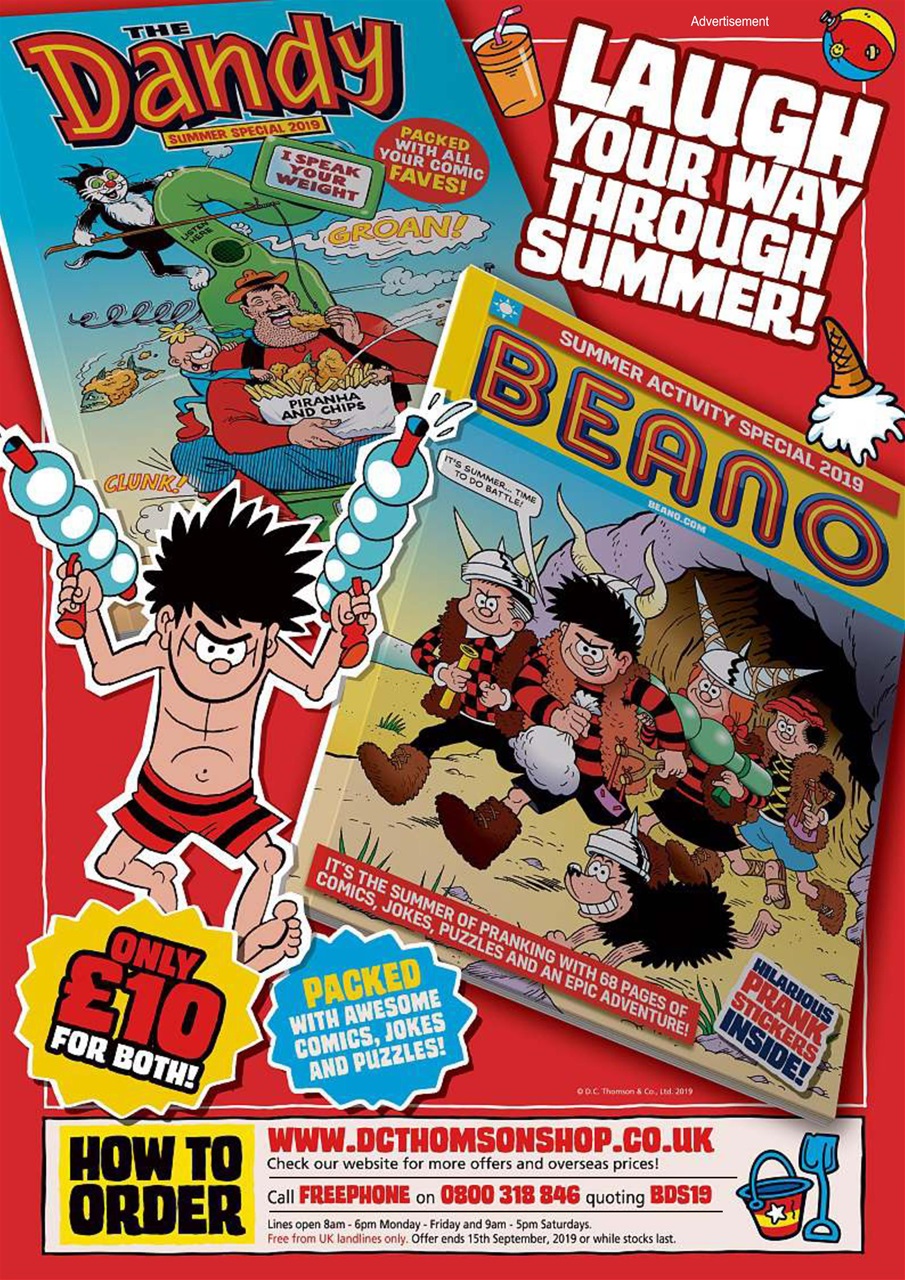 Beano Preview Pages