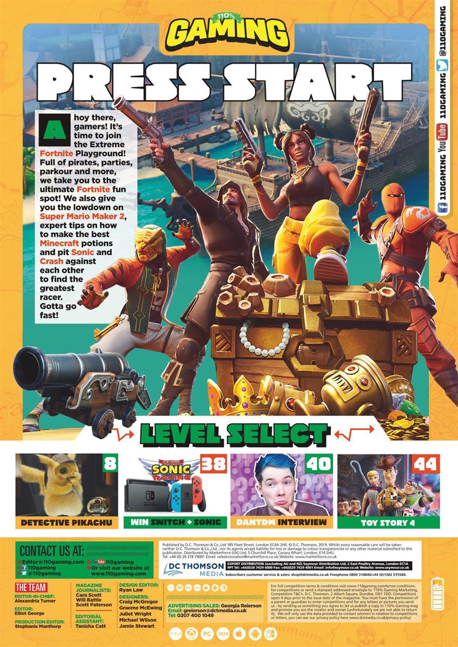 110% Gaming Preview Pages