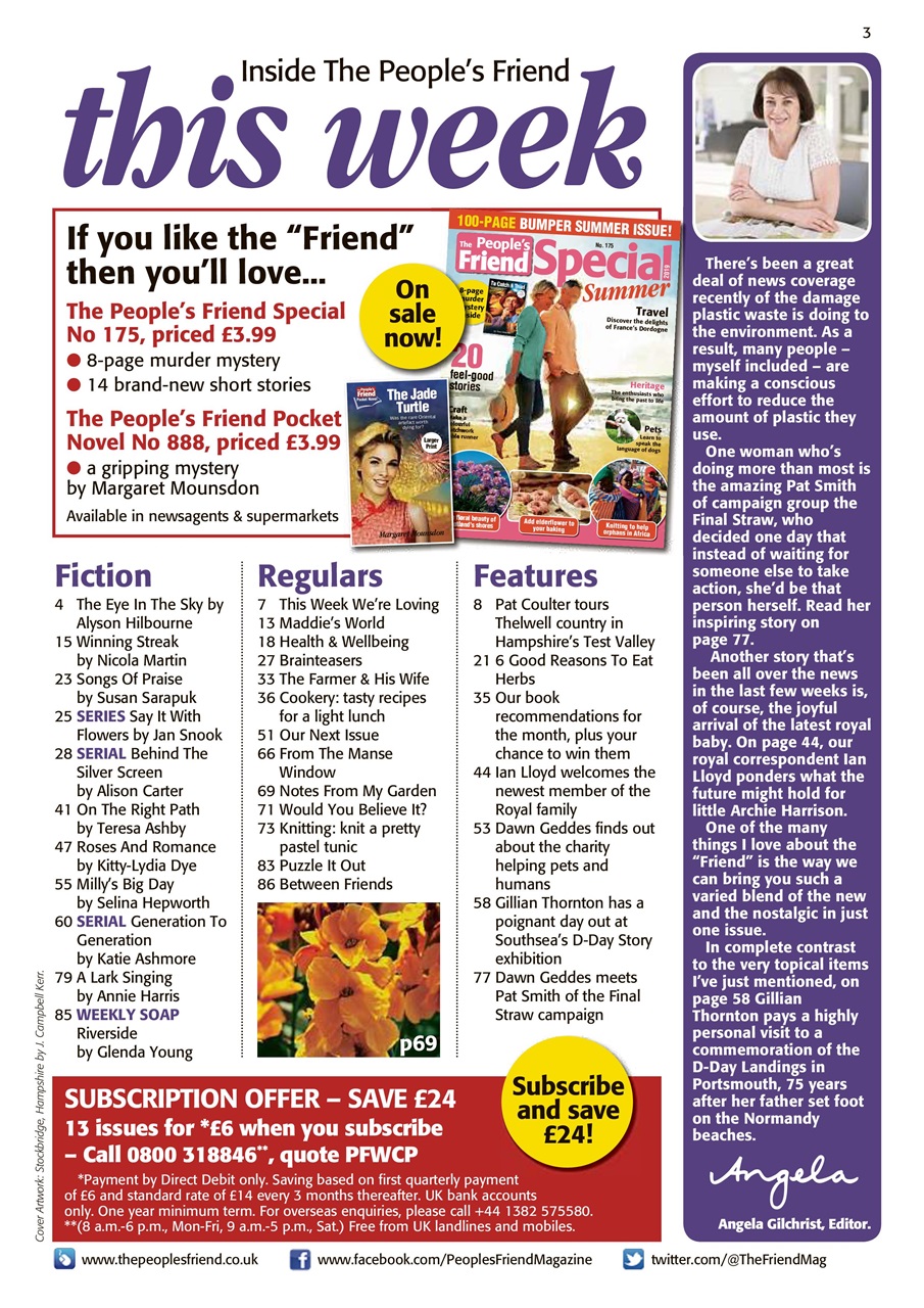 The People’s Friend Preview Pages