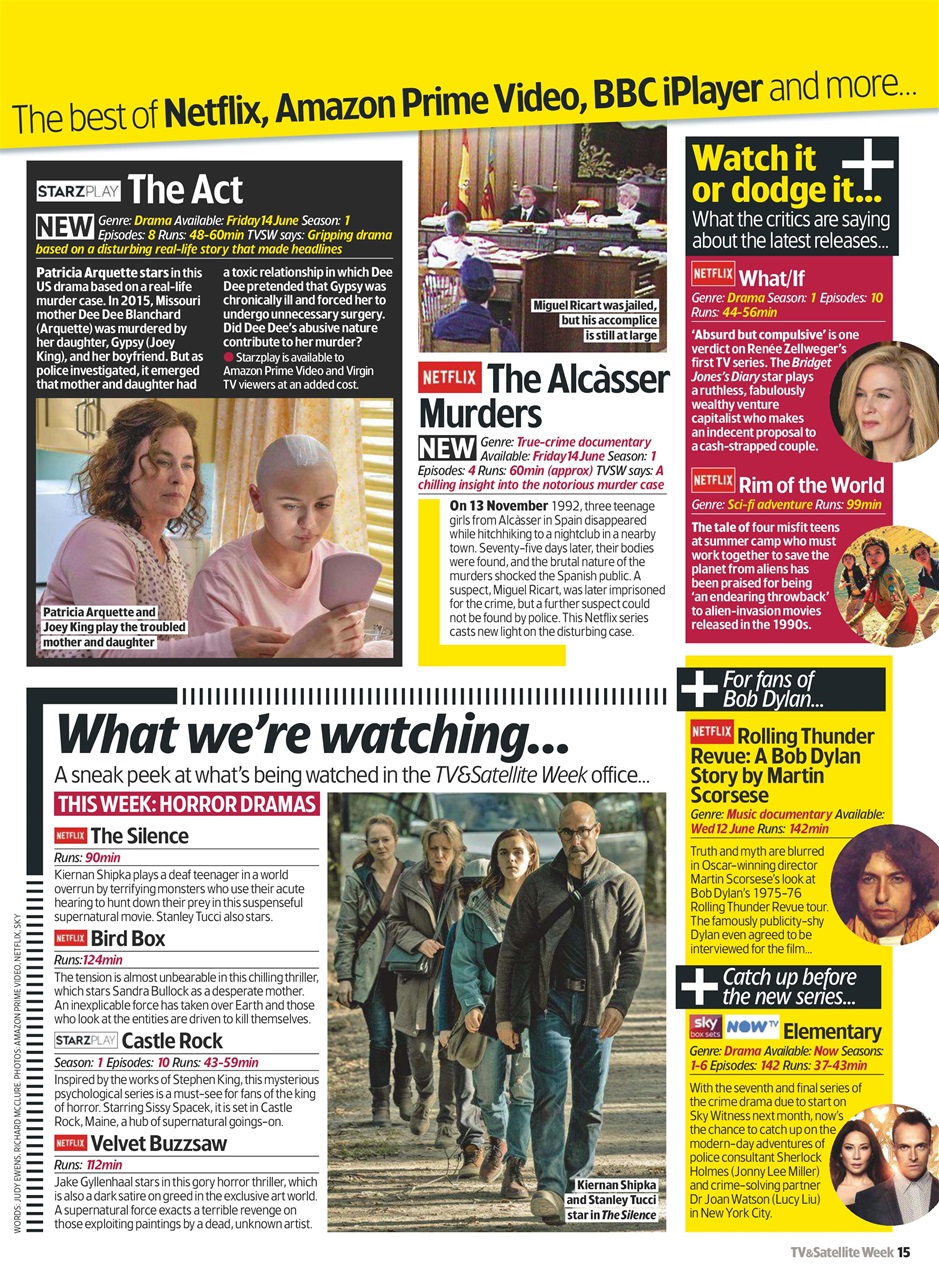 TV & Satellite Week Preview Pages
