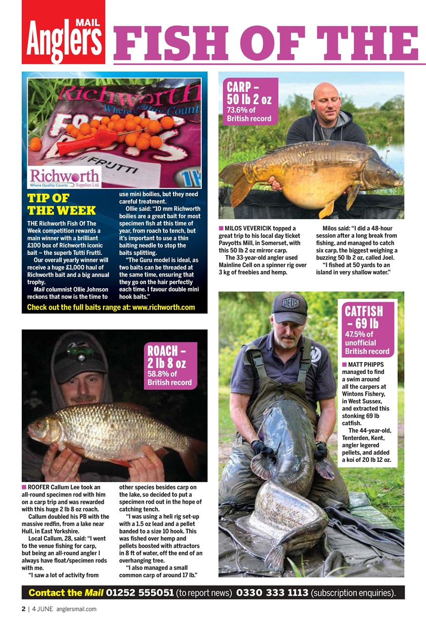 Anglers Mail Preview Pages