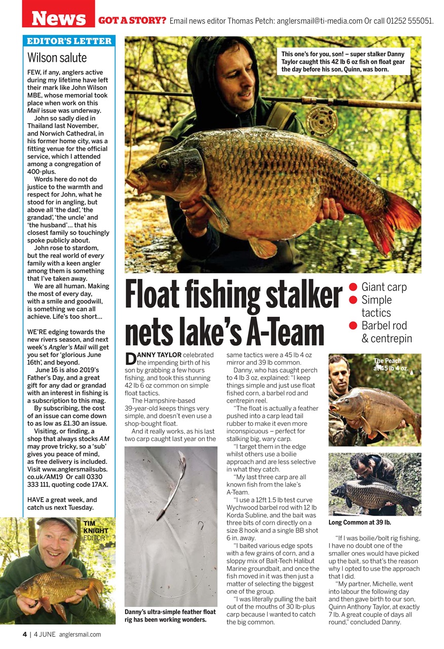 Anglers Mail Preview Pages