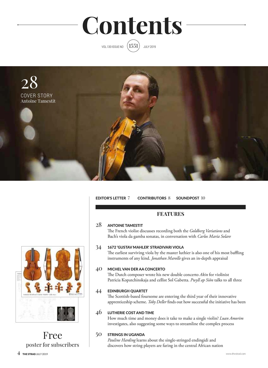 The Strad Preview Pages