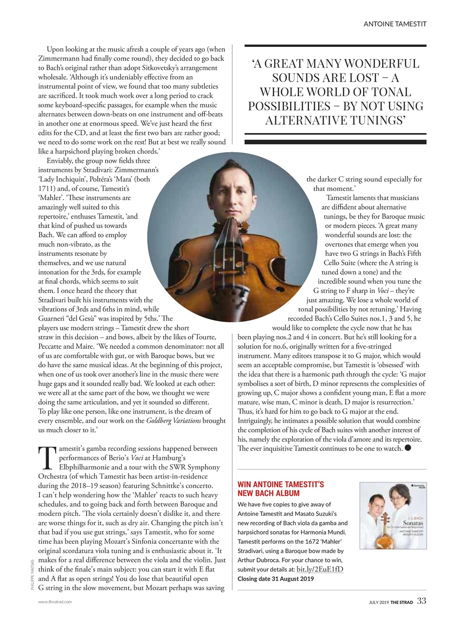 The Strad Preview Pages