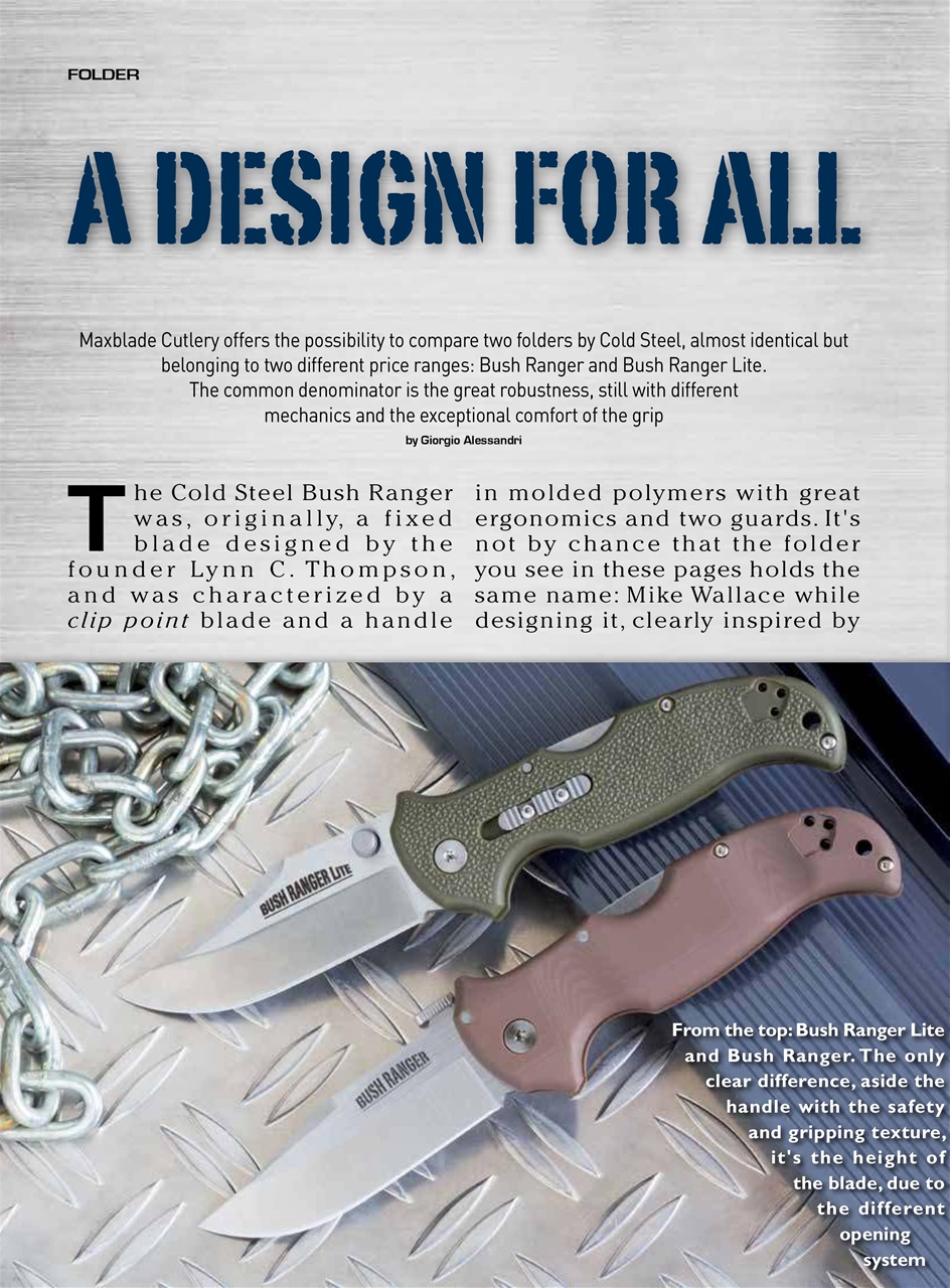 KNIVES INTERNATIONAL Preview Pages