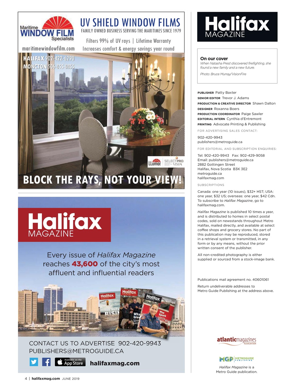 Halifax Magazine Preview Pages