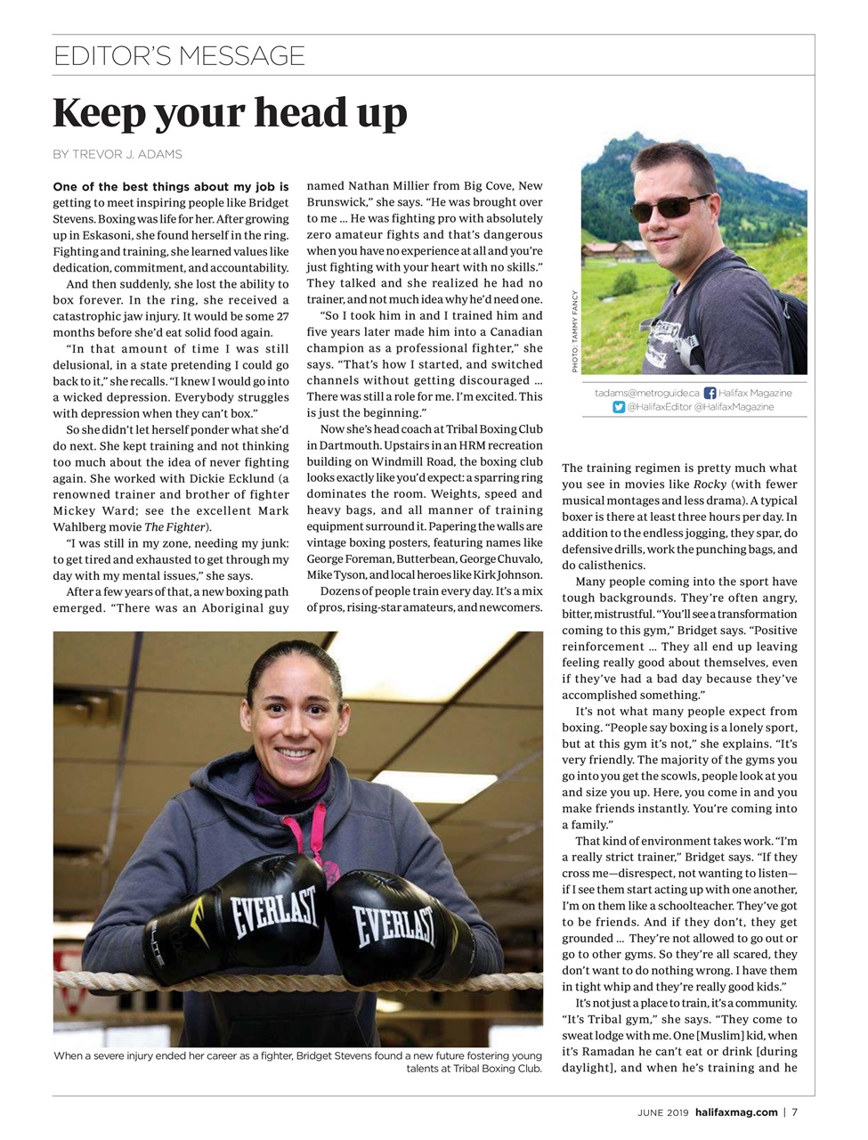 Halifax Magazine Preview Pages