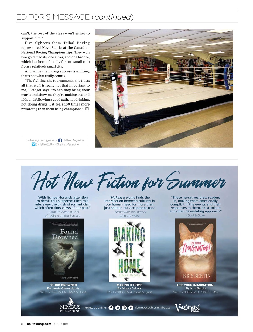 Halifax Magazine Preview Pages