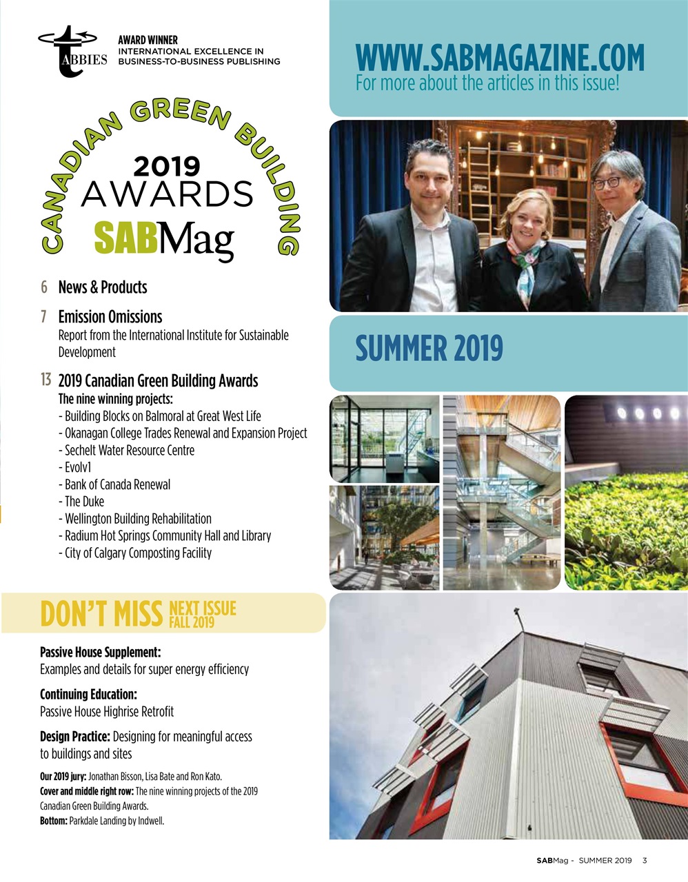 SABMag Preview Pages