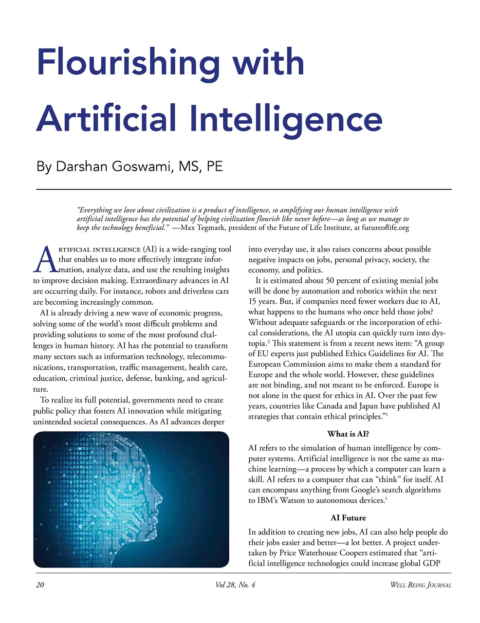 Well Being Journal Preview Pages