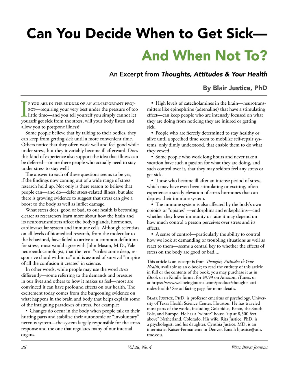 Well Being Journal Preview Pages