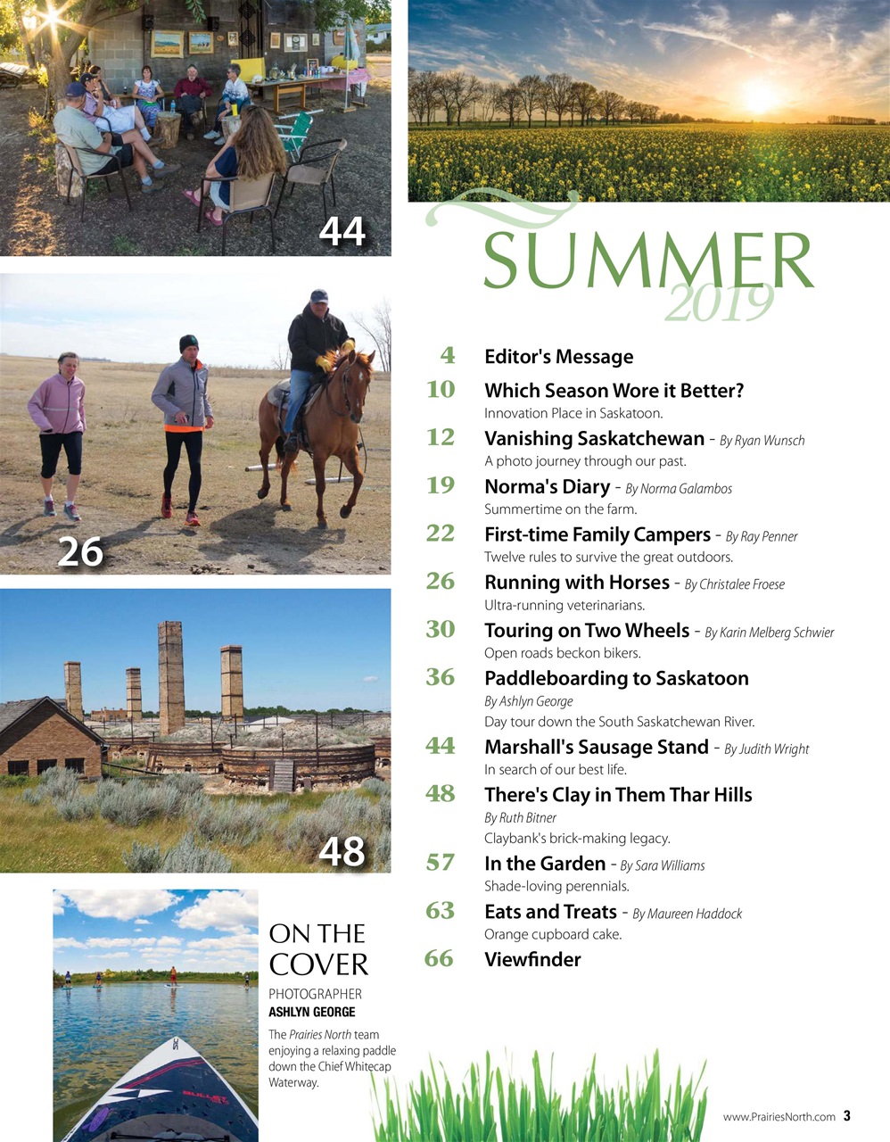 Prairies North Magazine Preview Pages