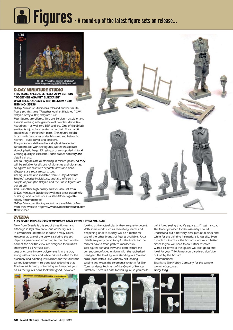 Military Modelling International Magazine Preview Pages