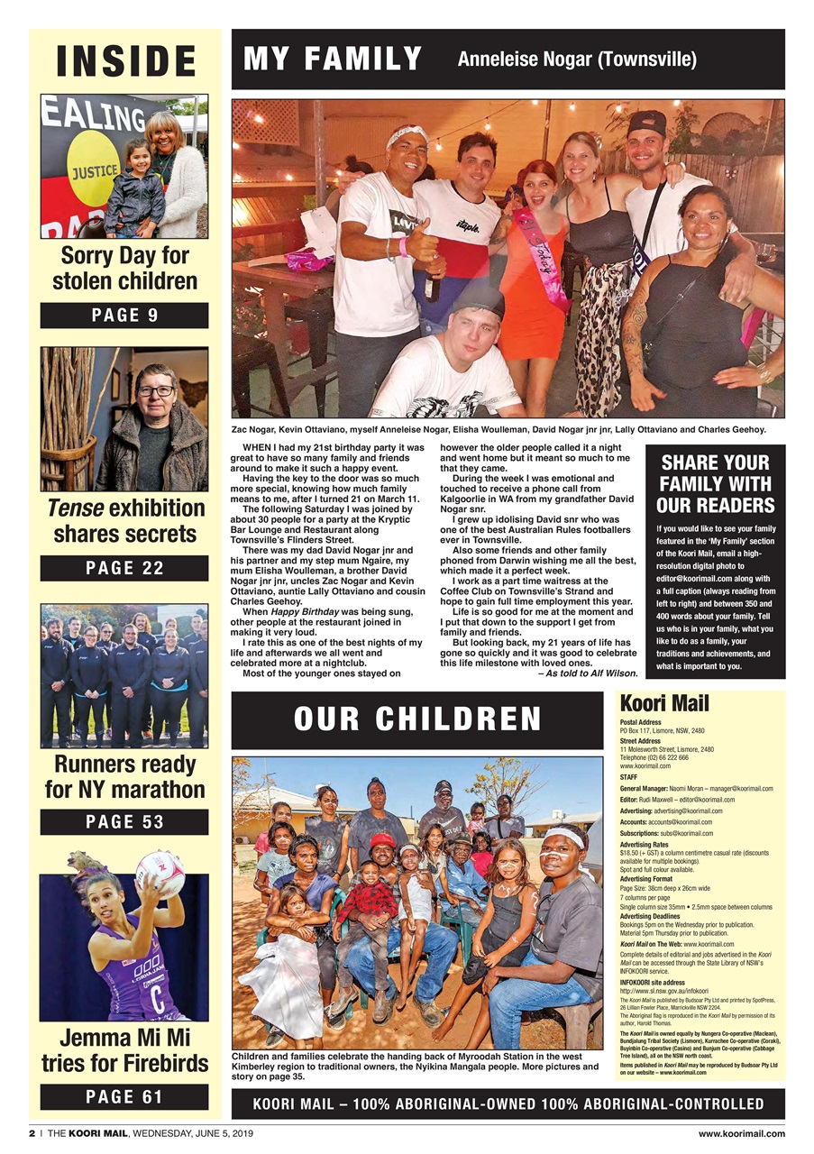 Koori Mail Preview Pages
