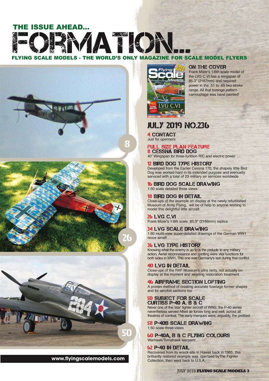 Flying Scale Models Preview Pages
