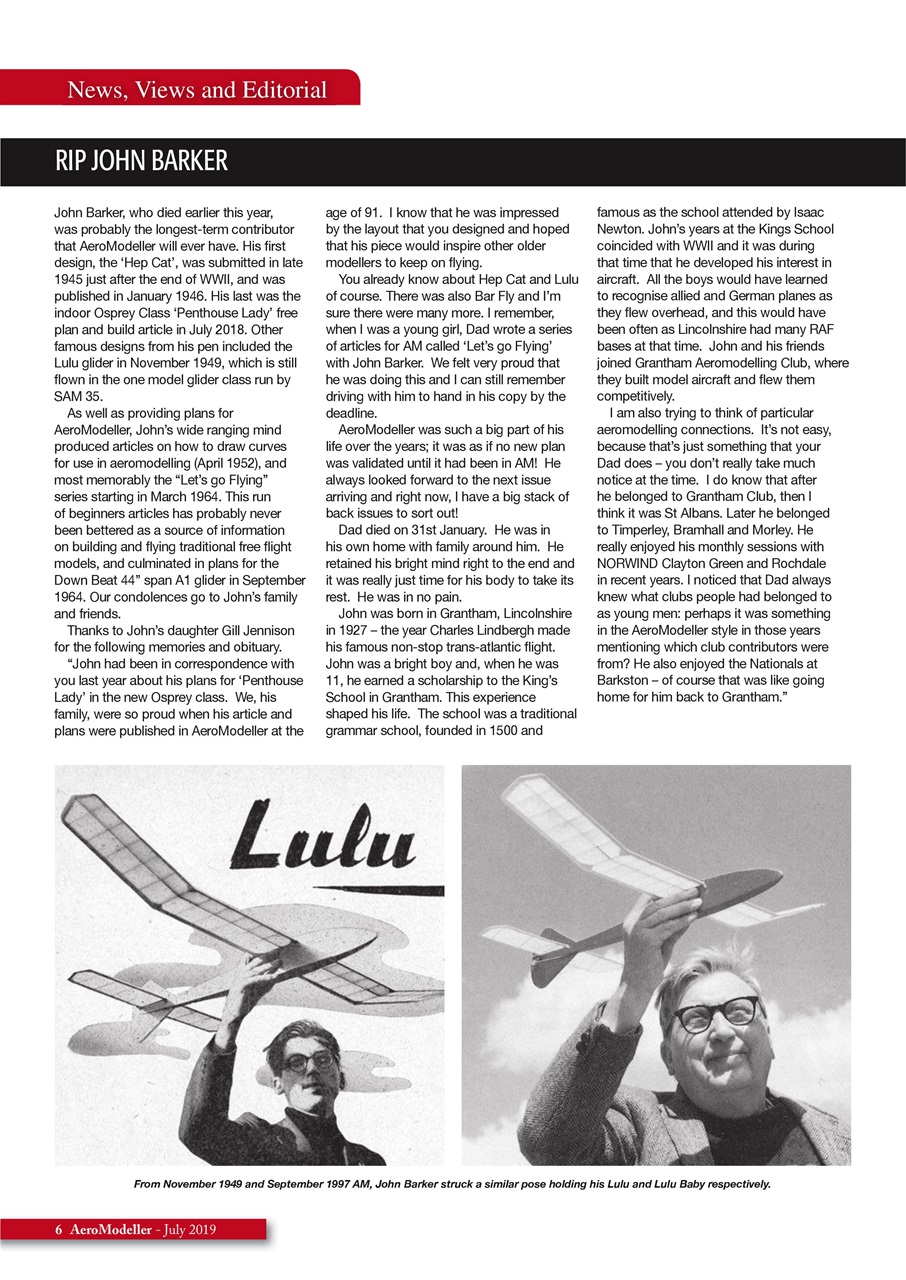 AeroModeller Preview Pages