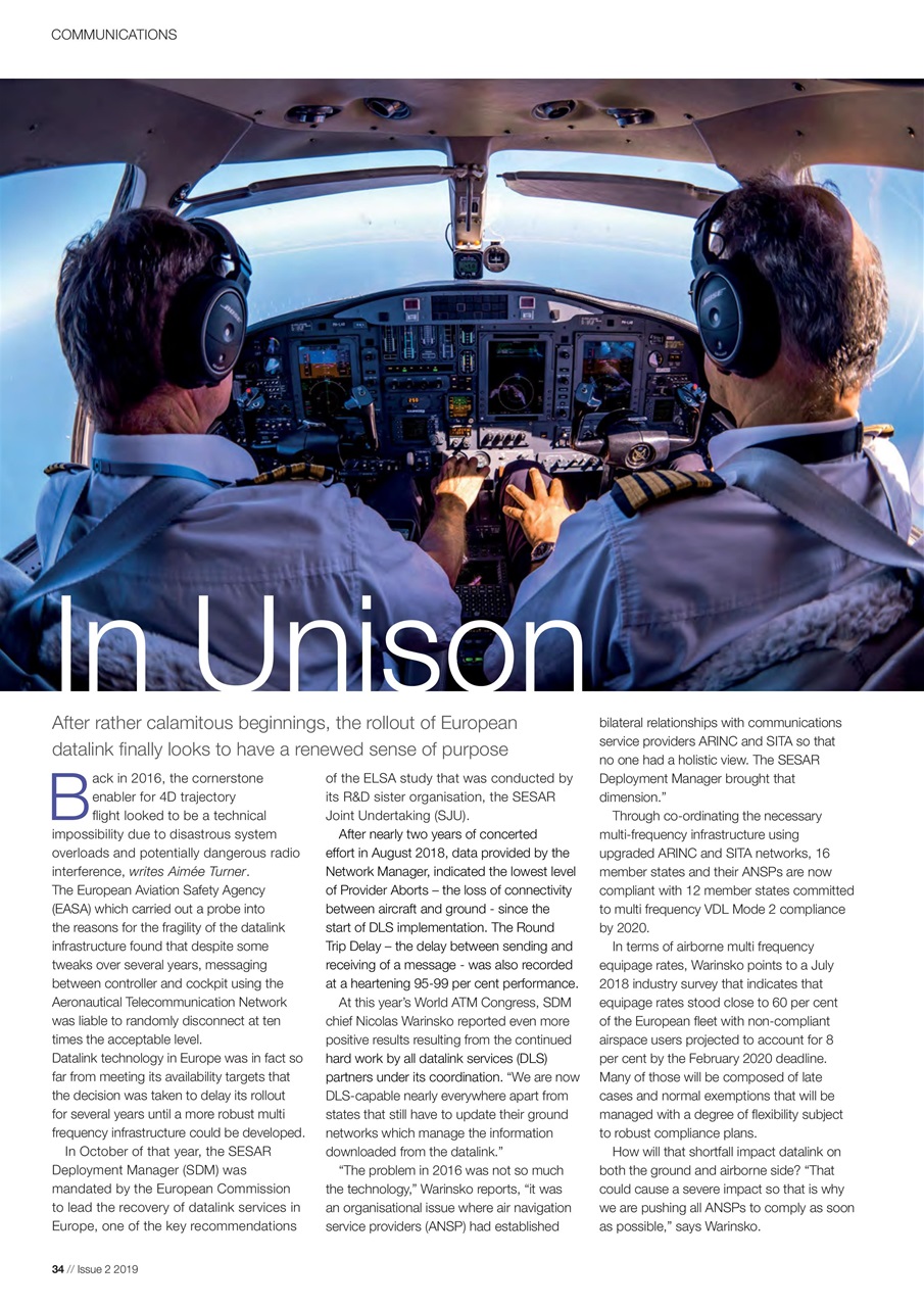 Air Traffic Management Preview Pages
