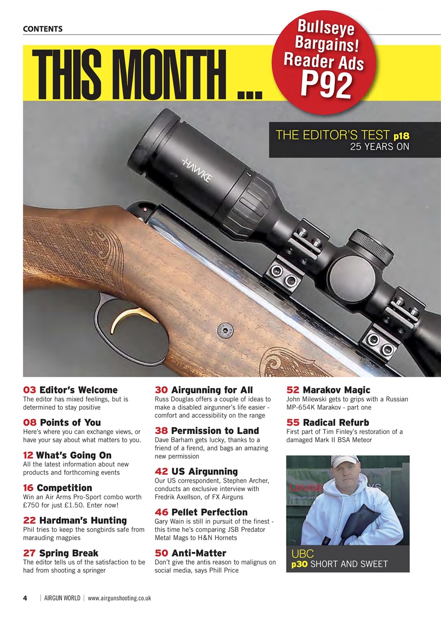 Airgun World Preview Pages