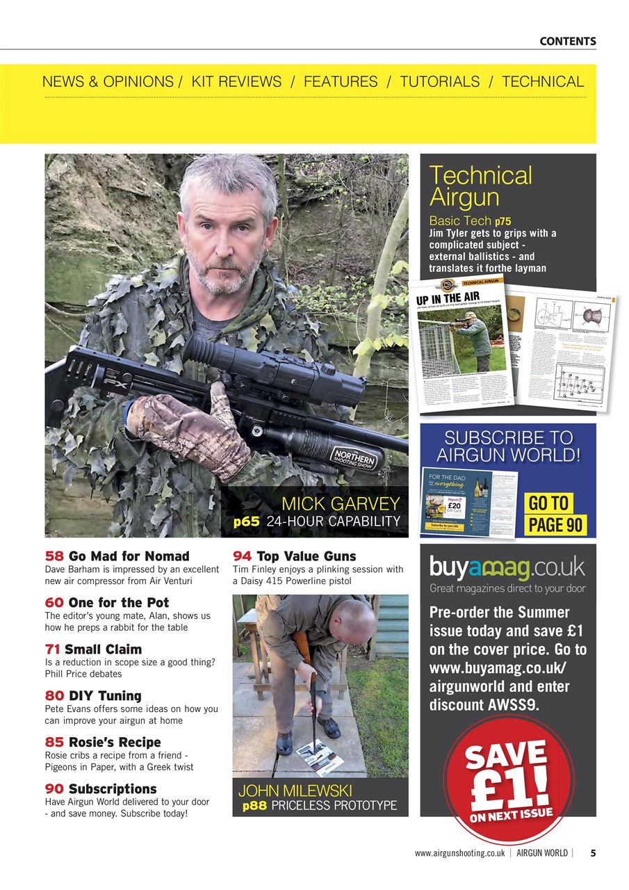Airgun World Preview Pages