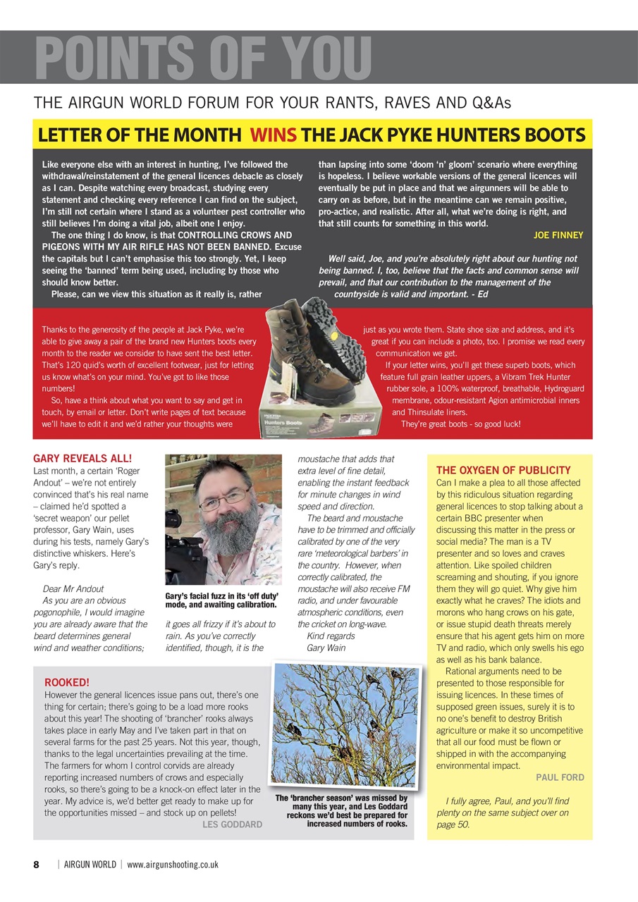 Airgun World Preview Pages