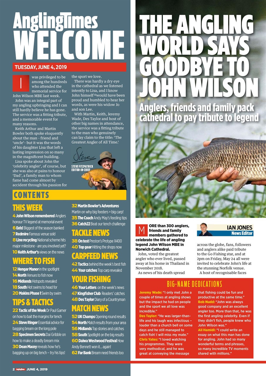 Angling Times Preview Pages