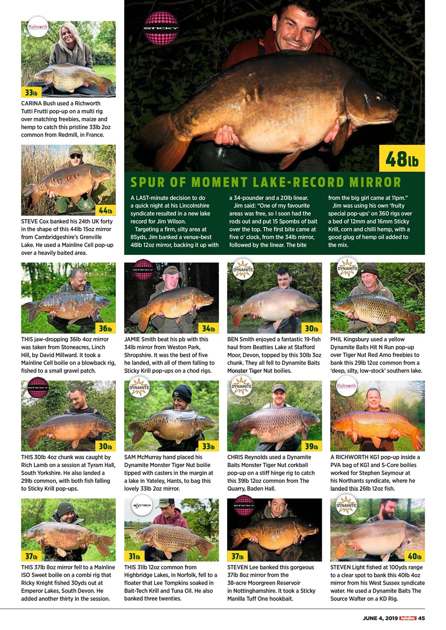 Angling Times Preview Pages