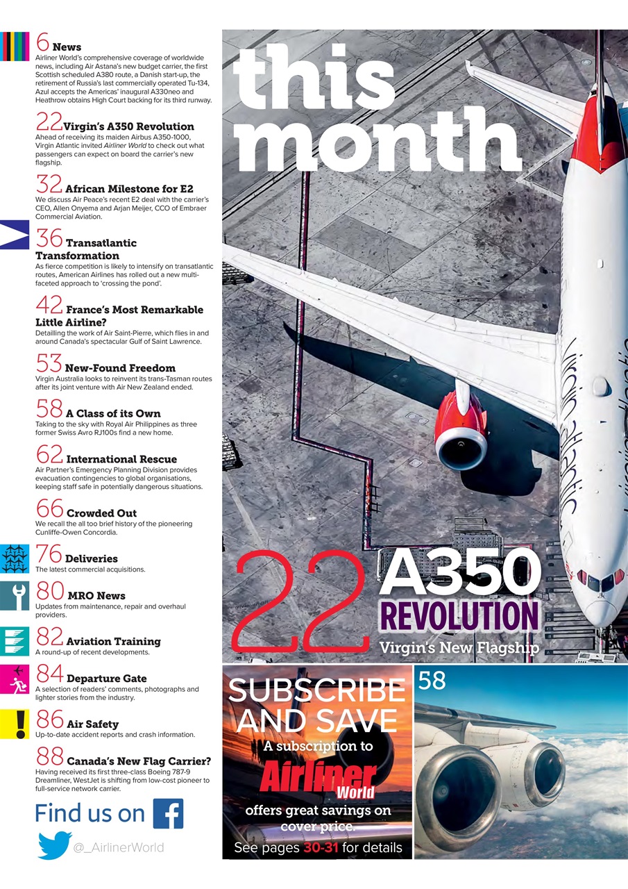 Airliner World Preview Pages
