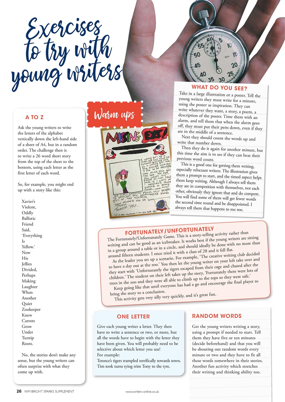 Writing Magazine Preview Pages