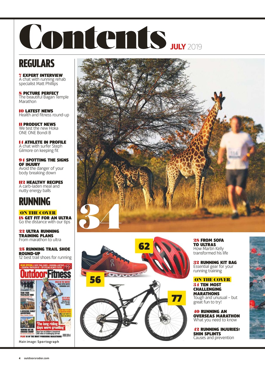 Outdoor Fitness & Adventure Preview Pages