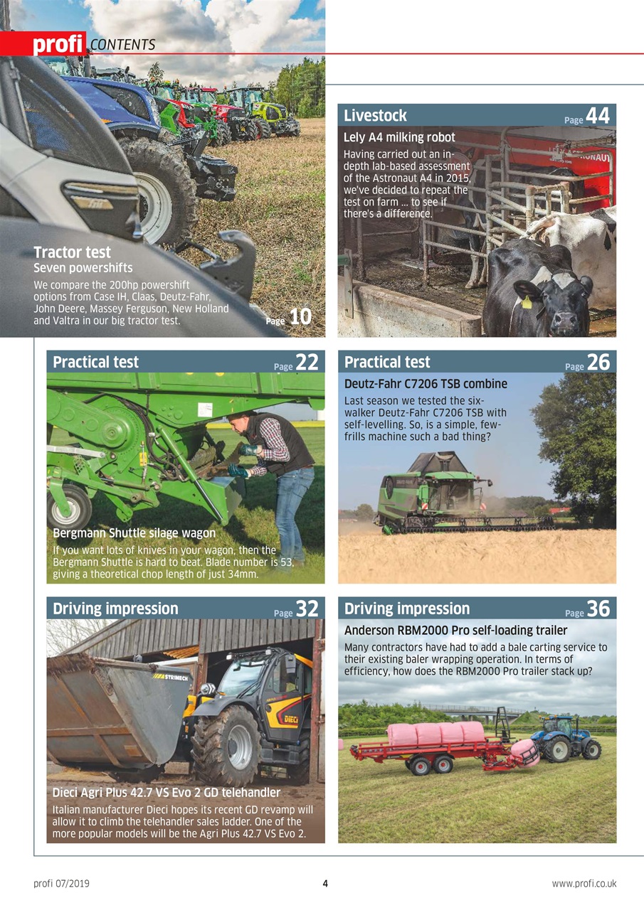 Profi International Preview Pages