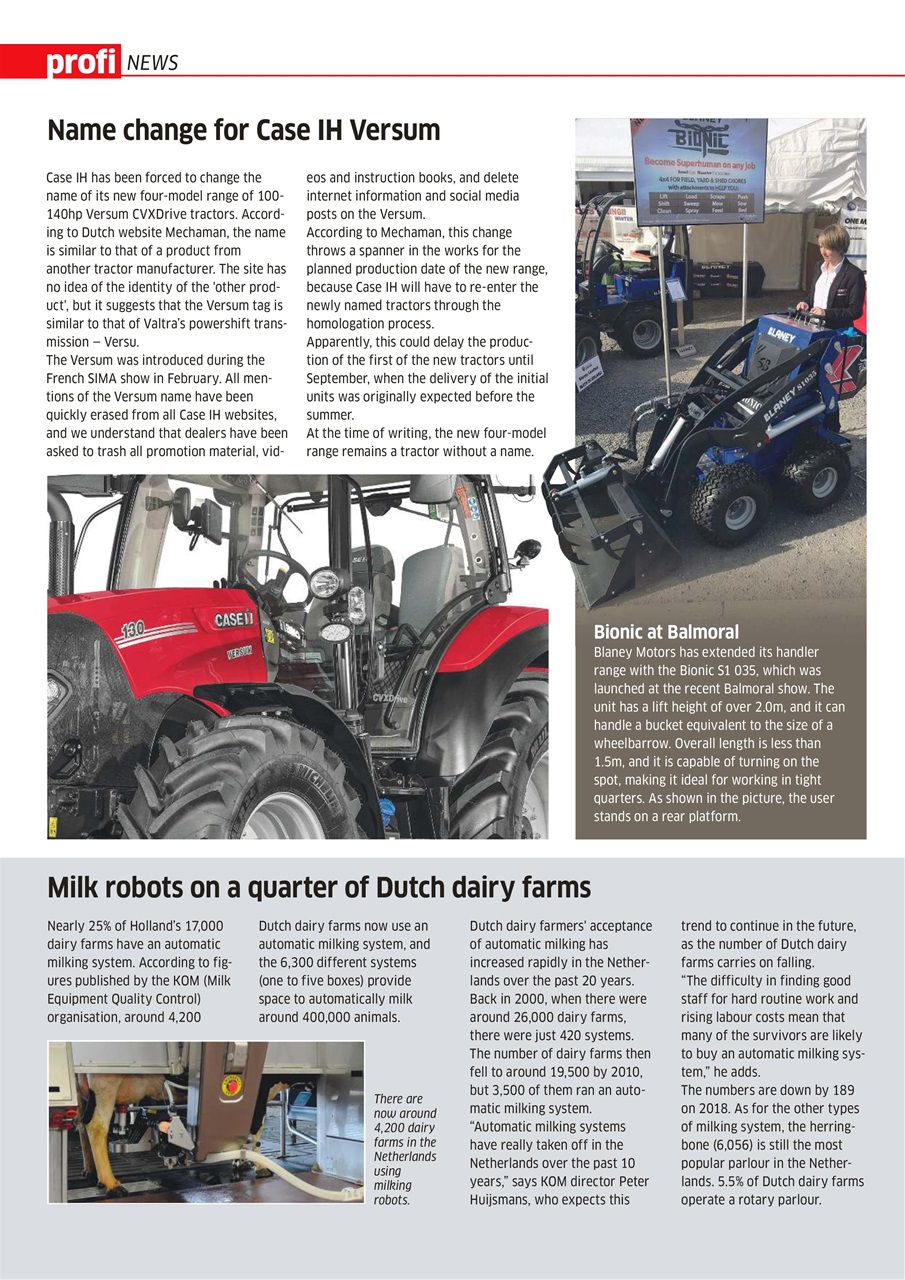 Profi International Preview Pages