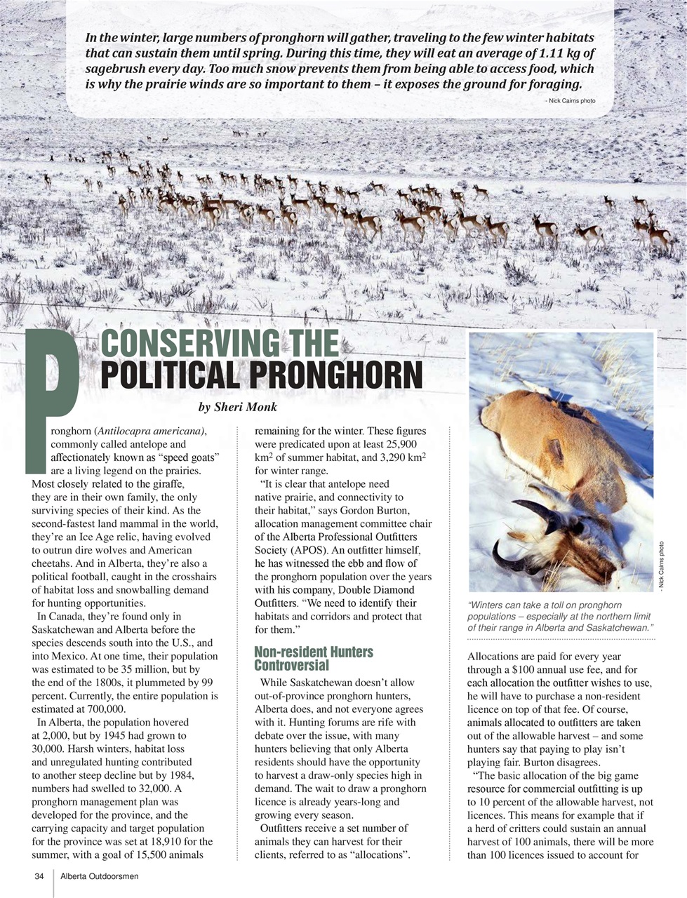Alberta Outdoors Preview Pages