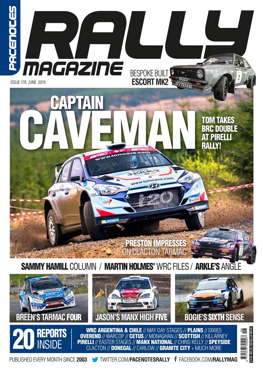 Pacenotes Rally magazine Preview Pages