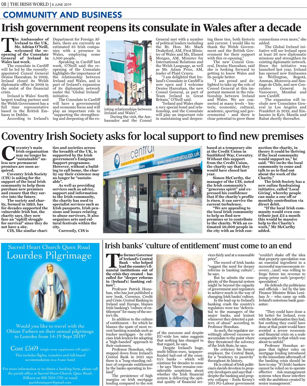 Irish World Preview Pages