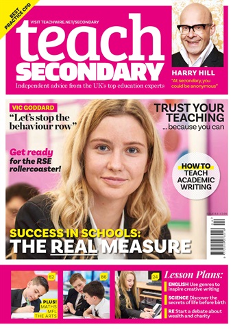 Teach Secondary issue V.8 No.4