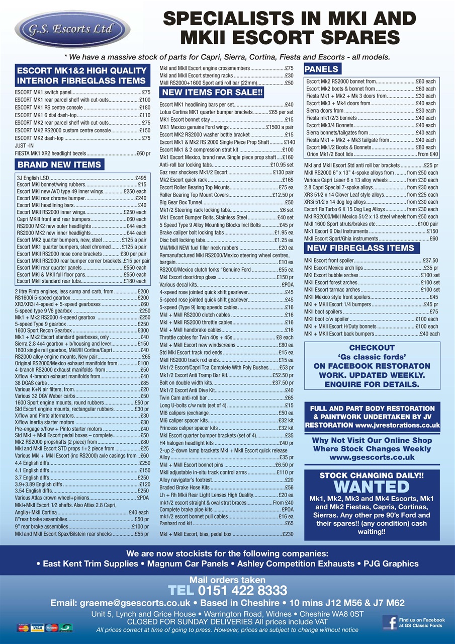 Classic Ford Preview Pages