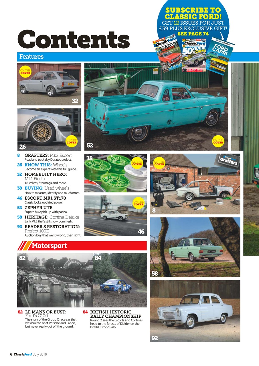 Classic Ford Preview Pages