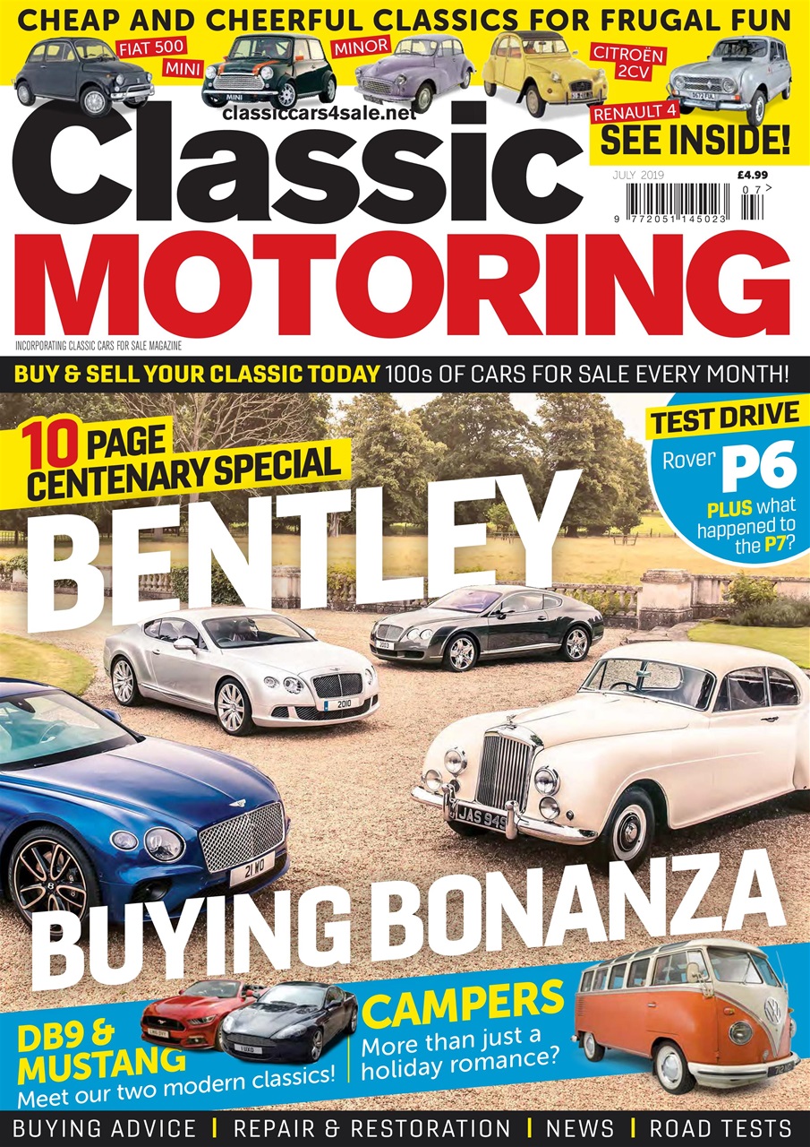 Classic Motoring Preview Pages