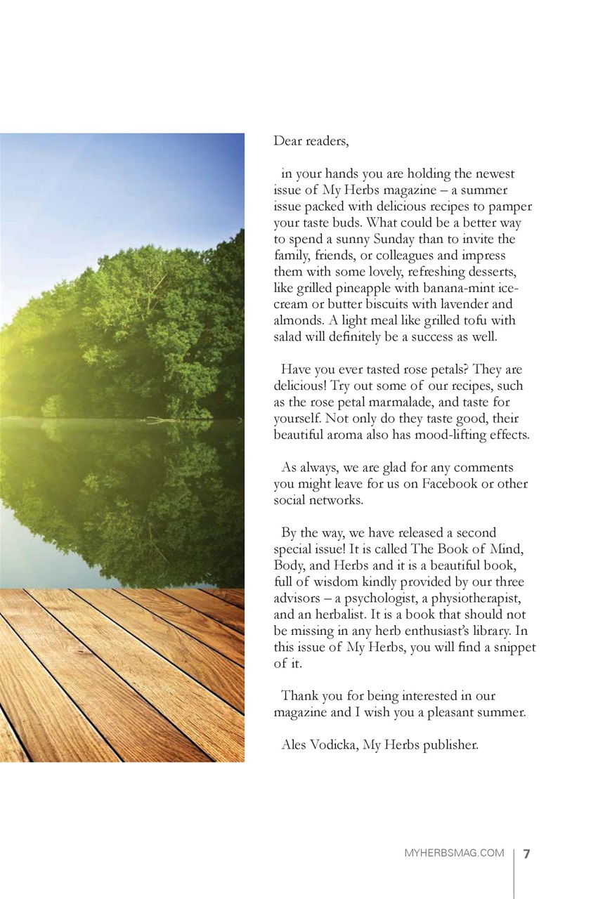 My Herbs Magazine Preview Pages