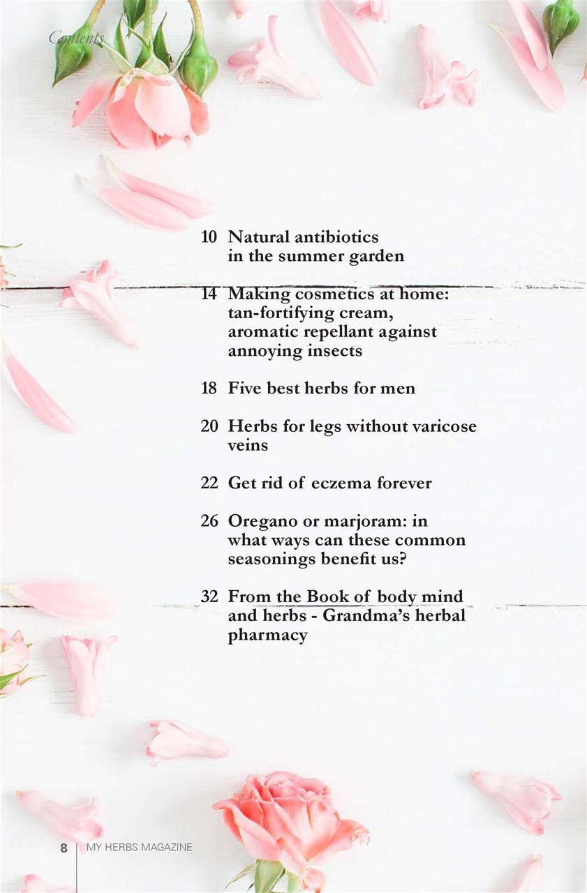 My Herbs Magazine Preview Pages