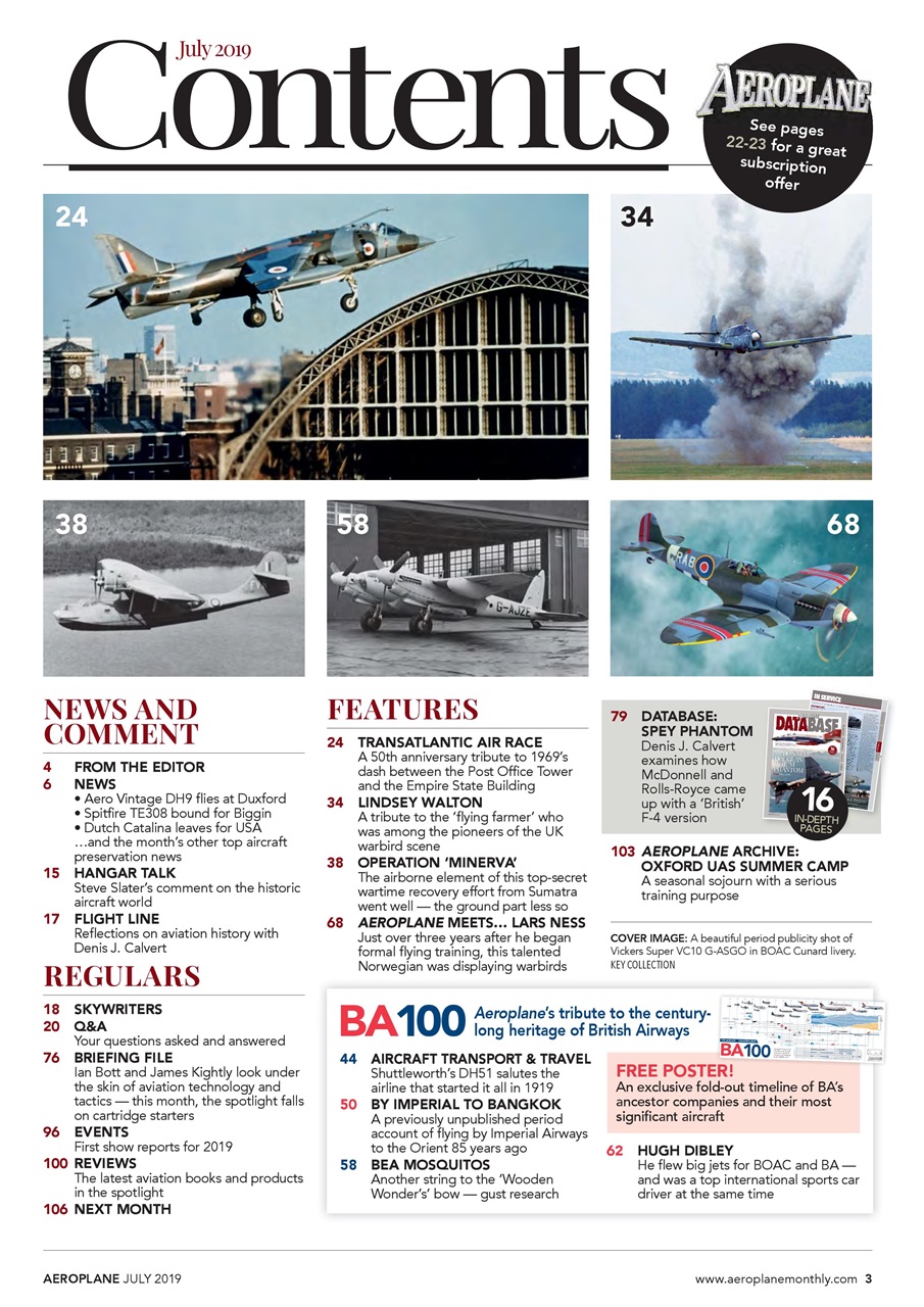 Aeroplane Preview Pages