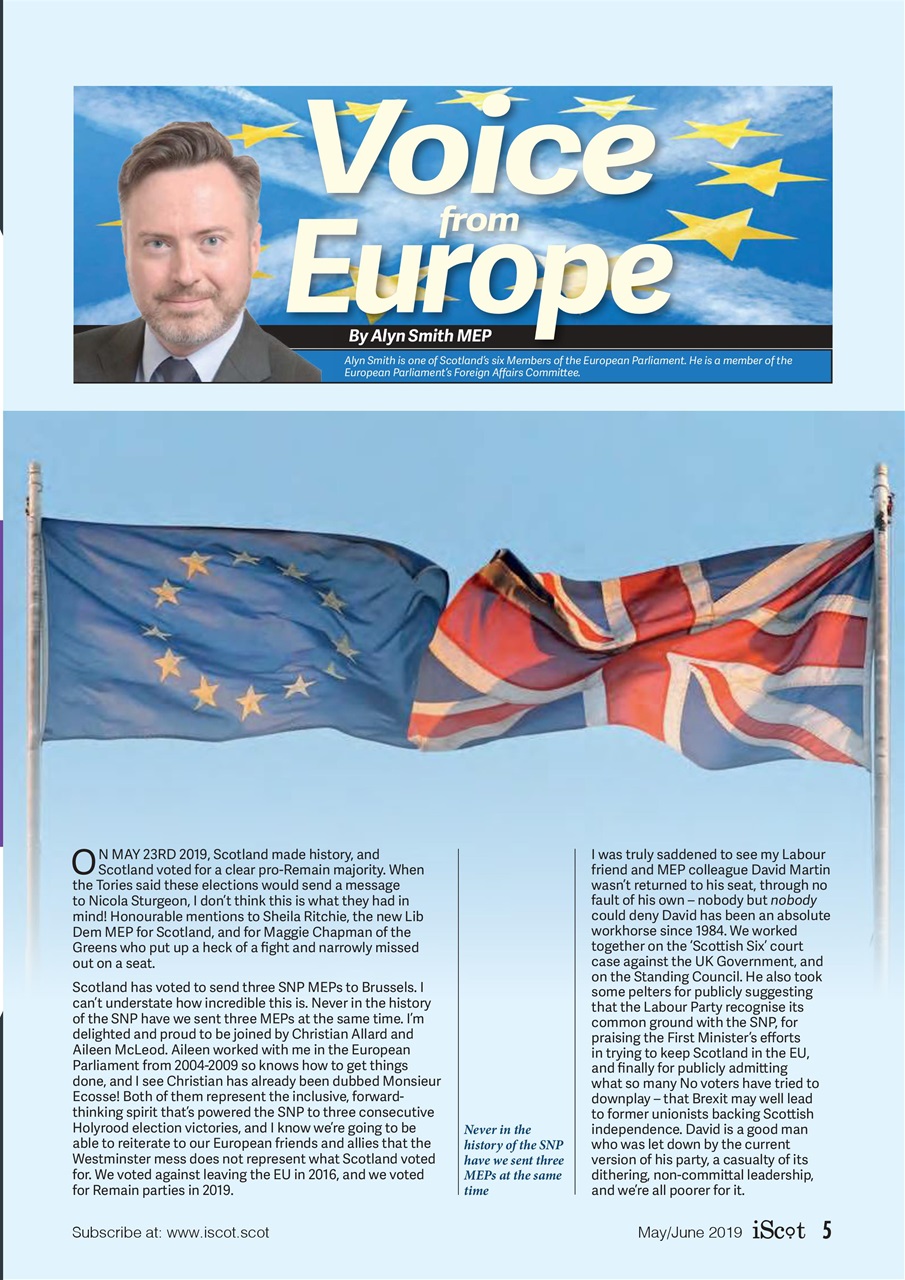 iScot Magazine Preview Pages