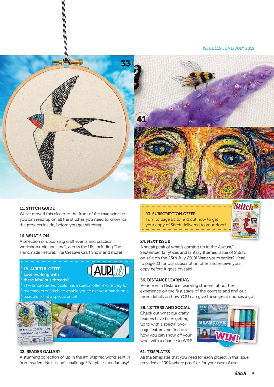 Stitch magazine Preview Pages