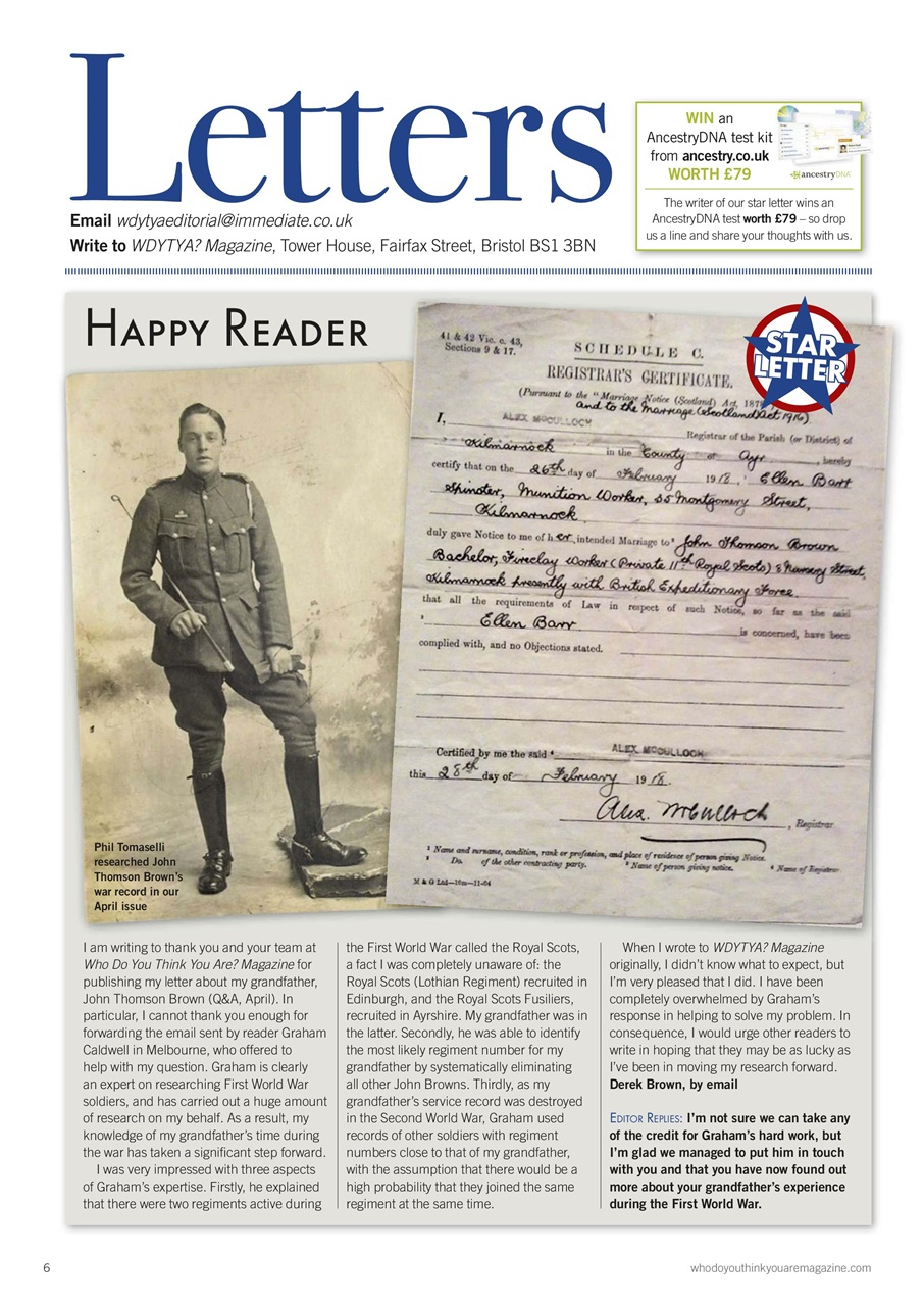 Who Do You Think You Are? Preview Pages